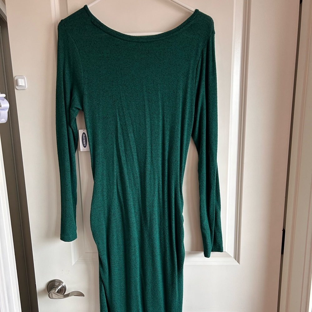 NWT Old Navy Maternity Light Knit Sweater Dress Sz S - Picture 2 of 5